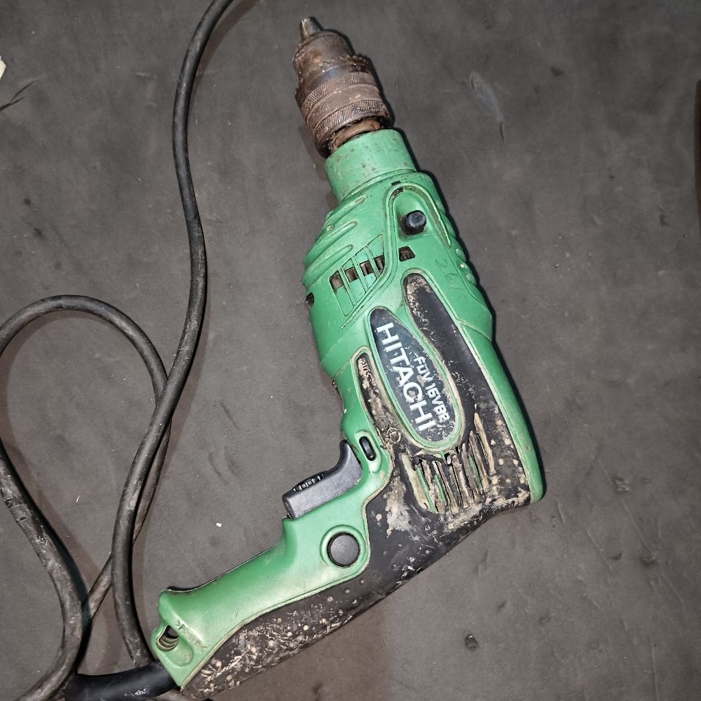 BOR HITACHI 13MM FDV16VB2 KONDISI BARANG MASIH BAGUS SIAP PAKAI
