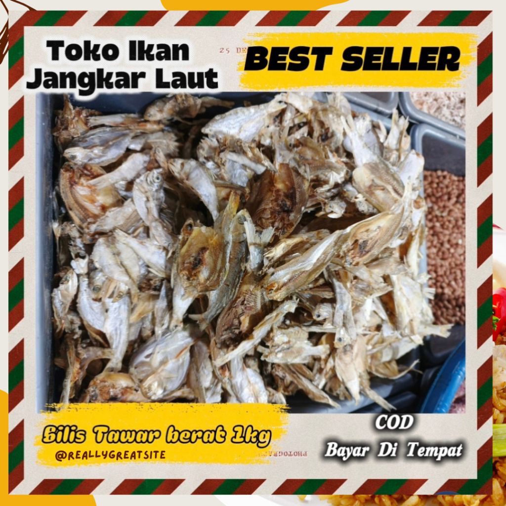 GROSIR IKAN ASIN/BILIS TAWAR/IKAN ASIN BILIS TAWAR/IKAN ASIN BILIS TAWAR /IKAN ASIN BILIS TIPIS TAWA