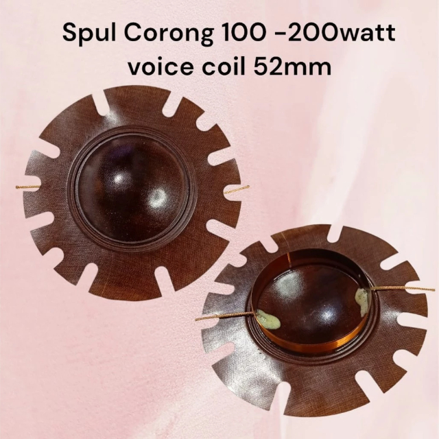 Spul Toa Spul Corong Patwal 100 Watt dan 200 Watt Ukuran 52mm