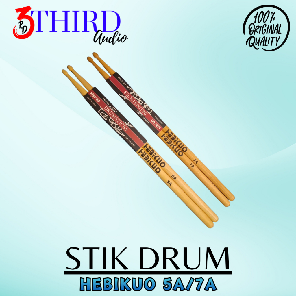 Stik Drum Import Hebikuo 5A Stik Drum Hebikuo 7A