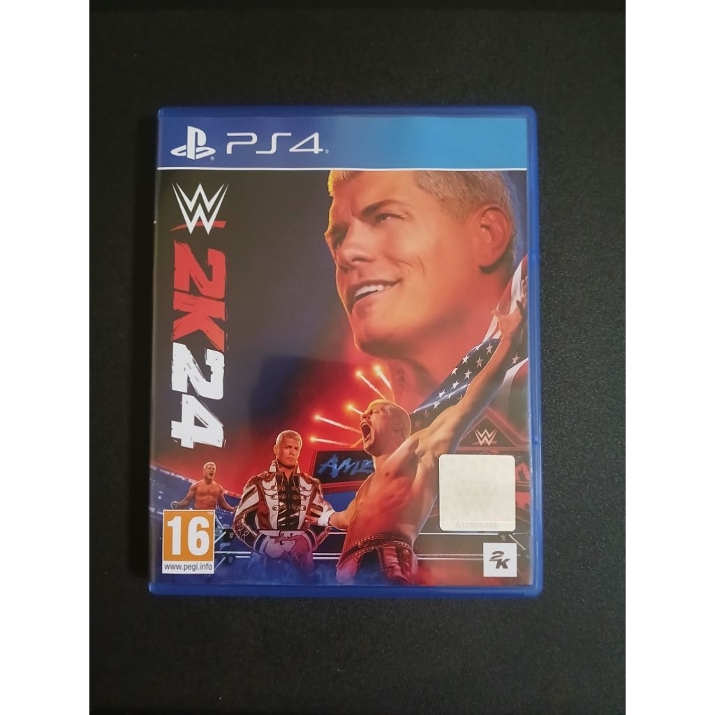 BD PS4 WWE 2K24 Reg 3 kaset ps 4 wwe2k24 ww2k24 w2k24 wwe 2k 24 ww 2k24 game games