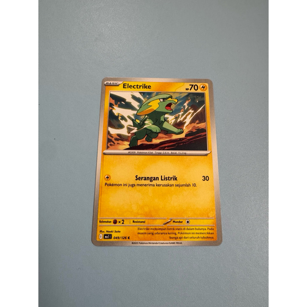 Kartu Pokemon TCG Indonesia - Electrike