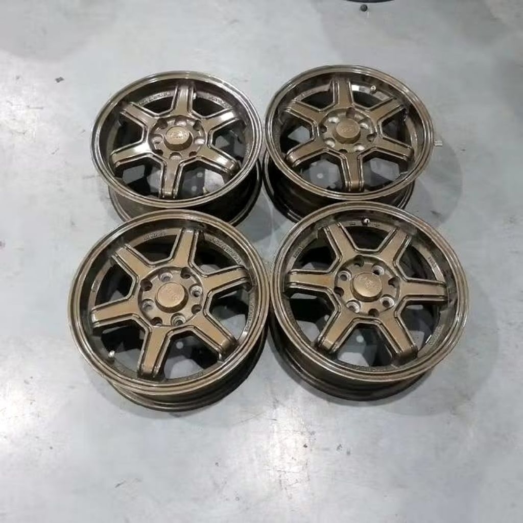 Velg Mobil Second HSR MINAS Ring 14 Lebar 5,5 pcd 4x100/114,3 Et36