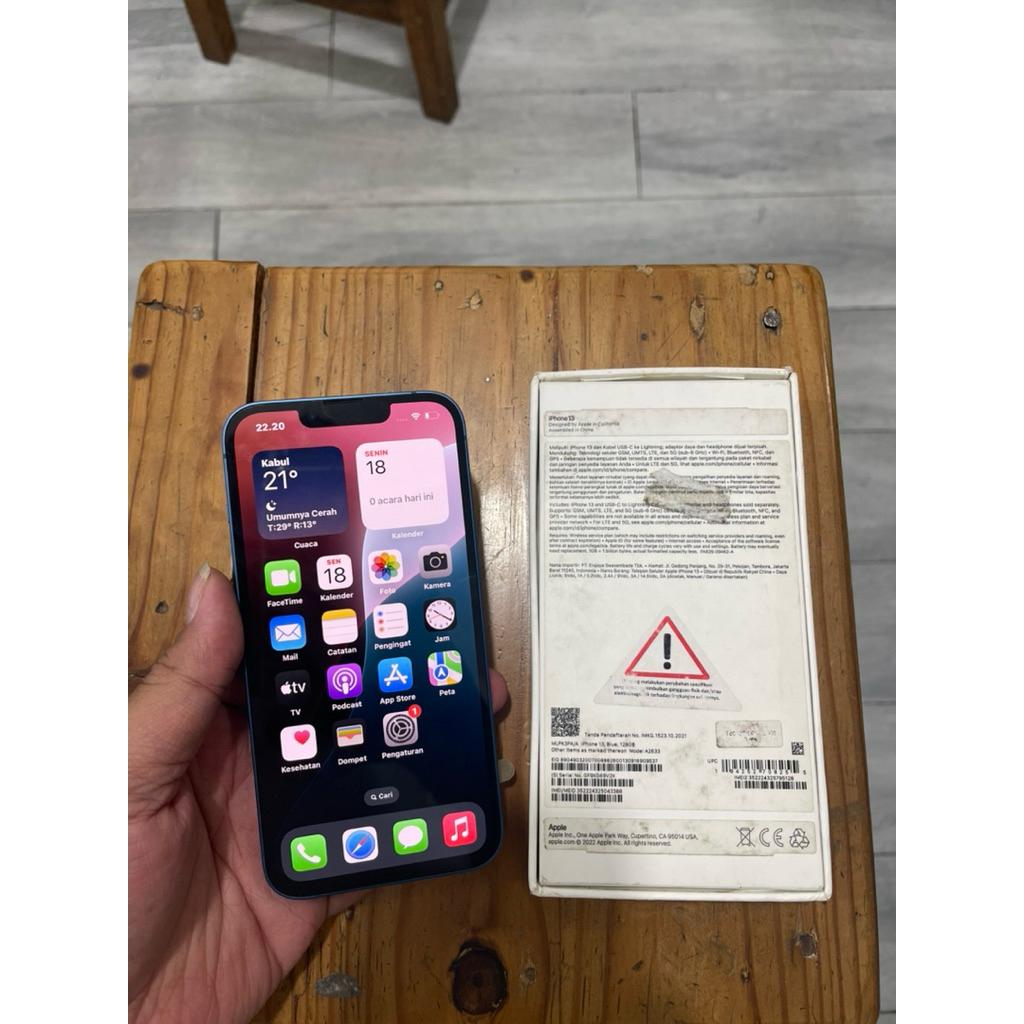 iphone13 128gb ibox second wifi only