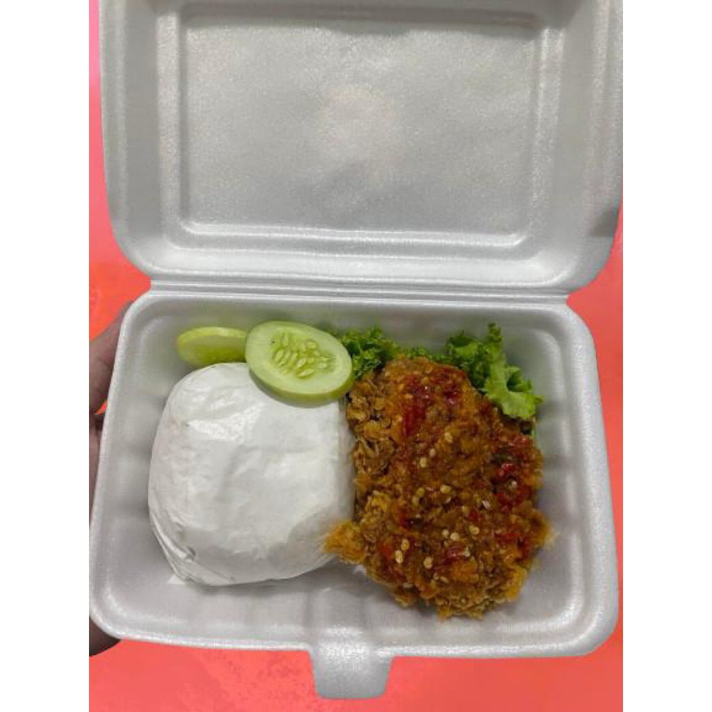 PAKET NASI BOX Catering Hemat || AYAM GEPREK