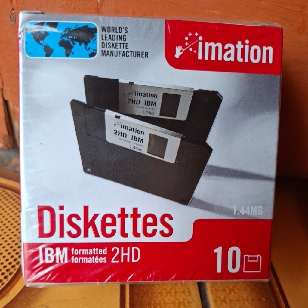 Disket IBM IMATION 2HD 1.44MB 10 PCS