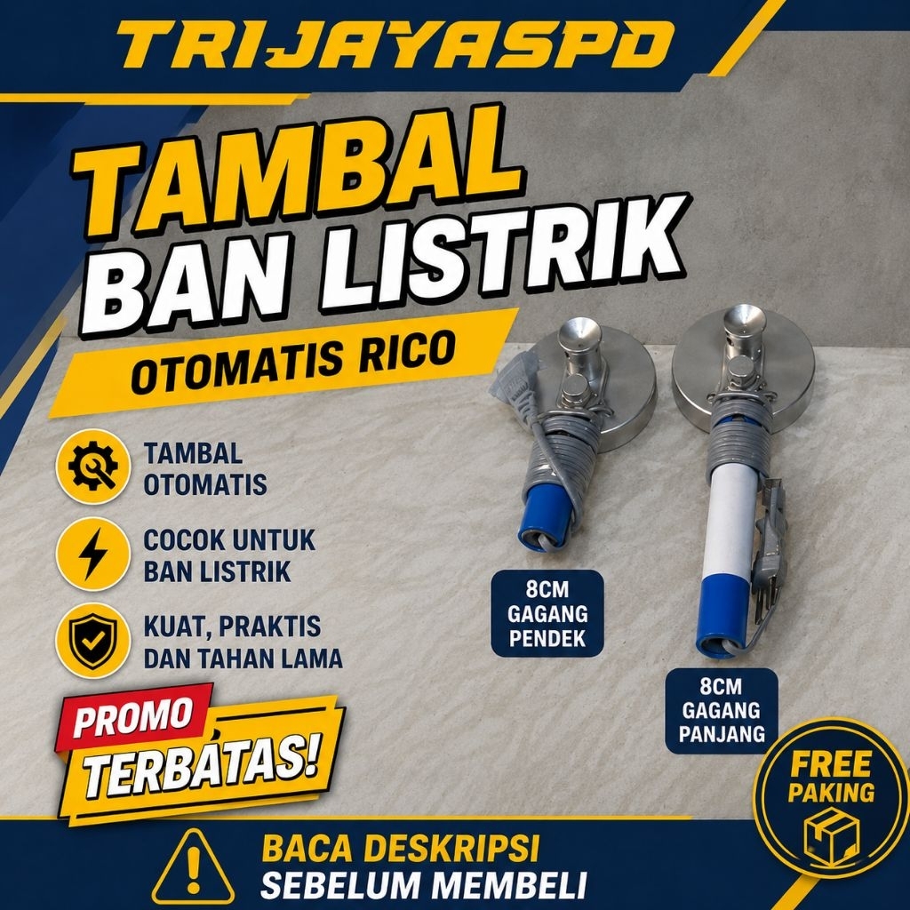 Tambal ban listrik otomatis RICO terbaik