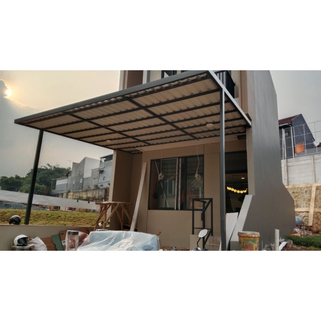 kanopi alderon double layer