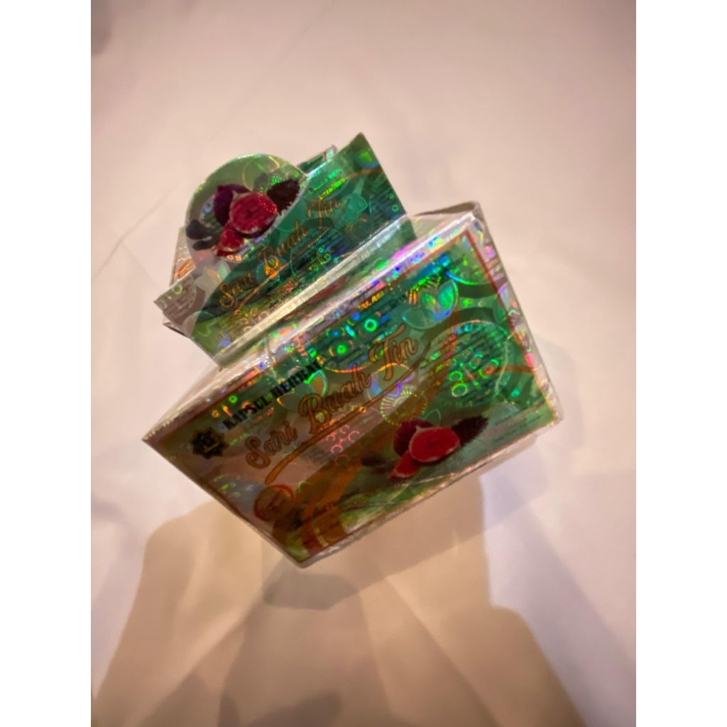 Sari Buah Tin Herbal - Kapsul 10 Sachet, 100% Asli, Obat Herbal Alami