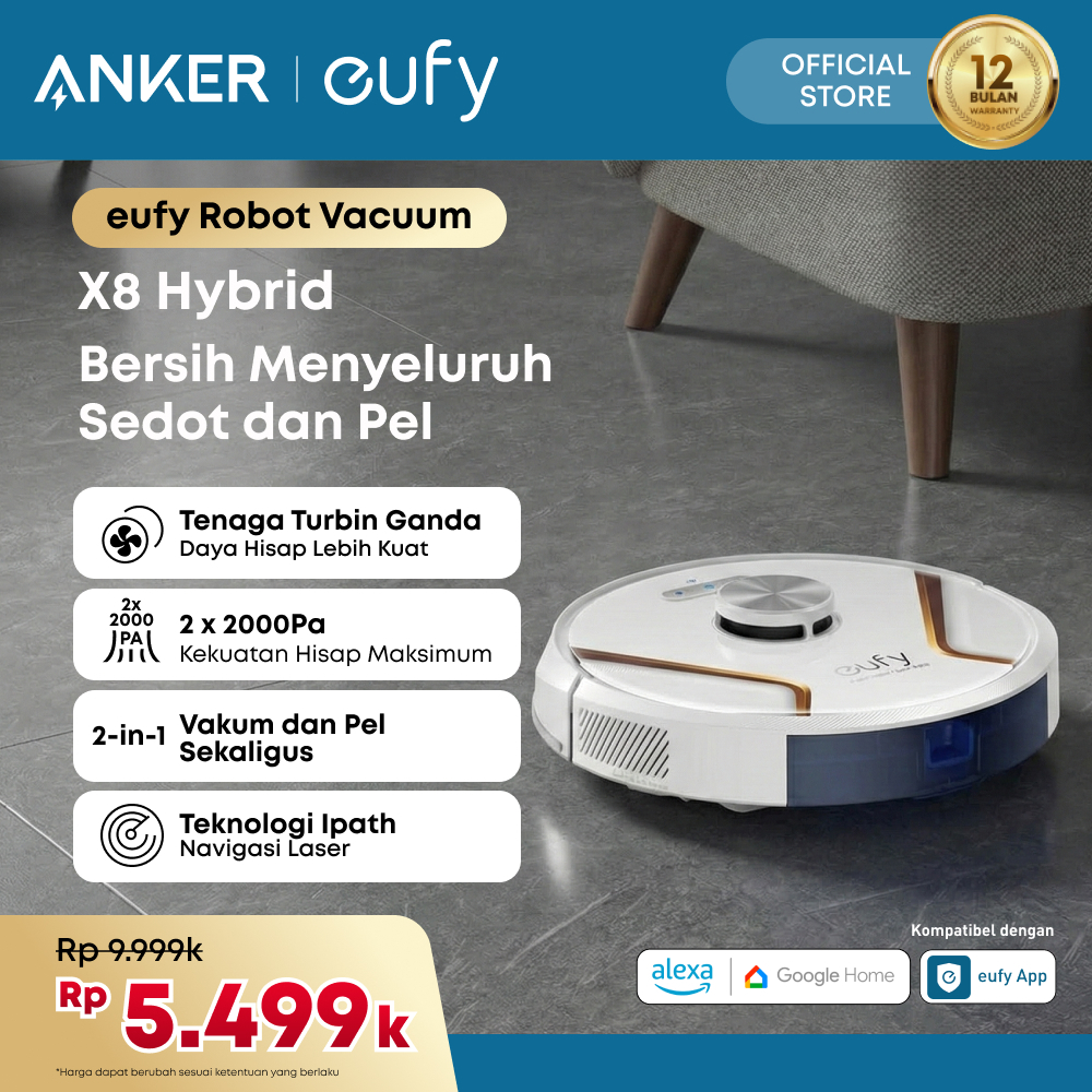 Eufy RoboVac X8 Robot Vacuum Cleaner