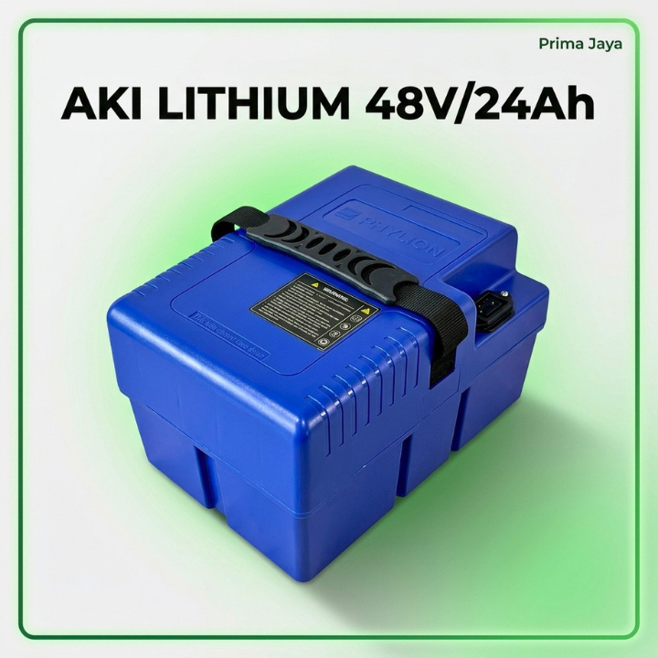 Aki Lithium Phylion 48V 24Ah Original Garansi 2 Tahun Baterai Sepeda Listrik Premium | Baterai Lithi
