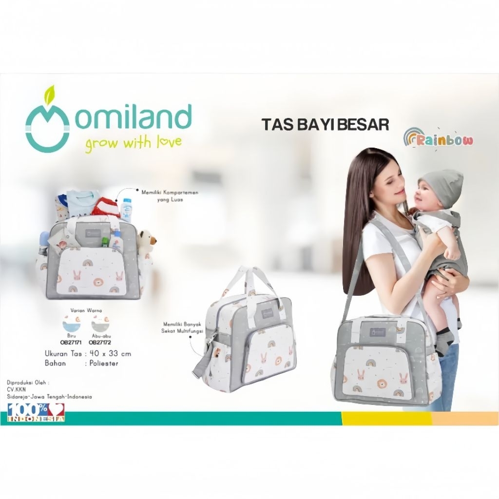 TAS BAYI KECIL RAINBOW SERIES OMILAND