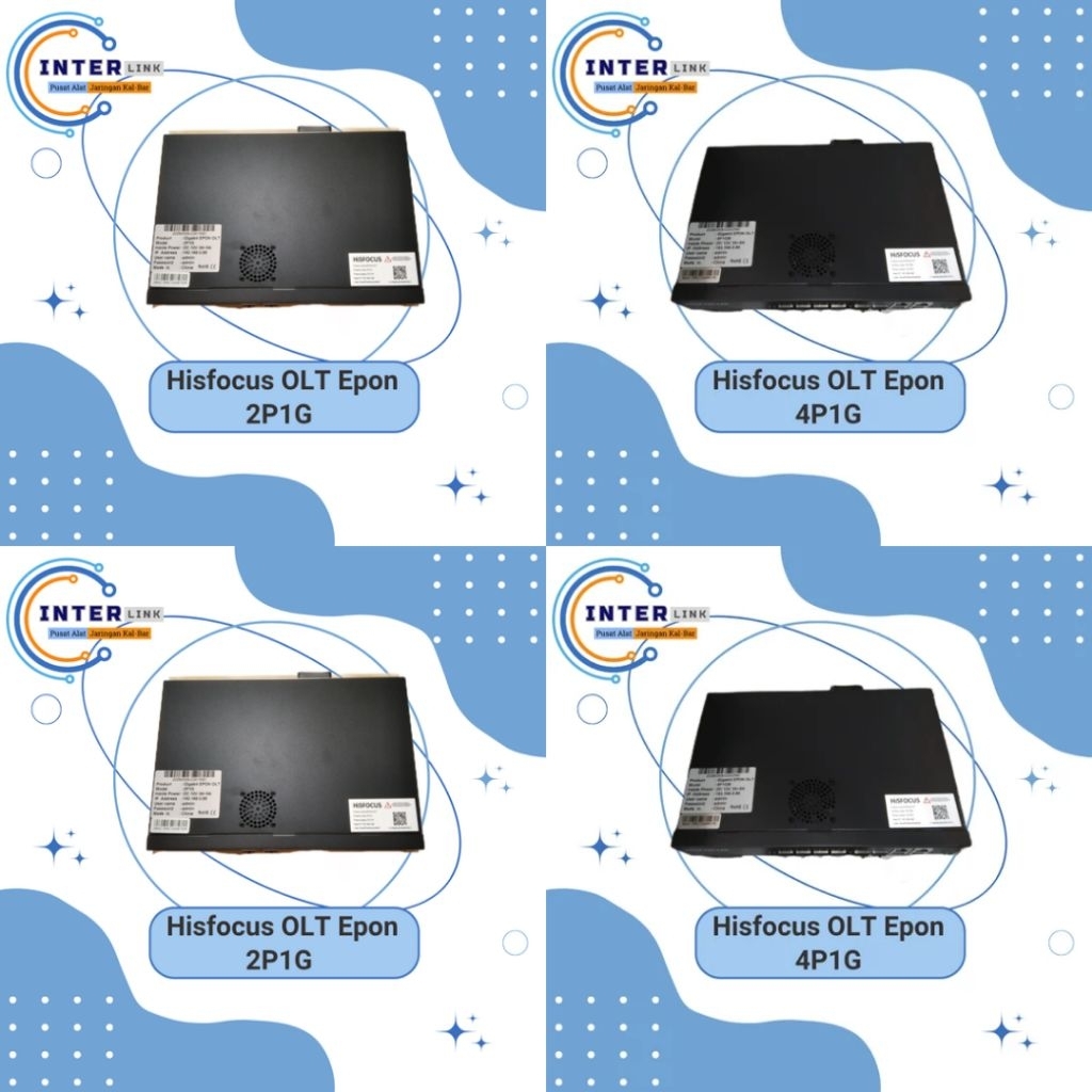 OLT HISFOCUS 2 PON & 4 PON 1G
