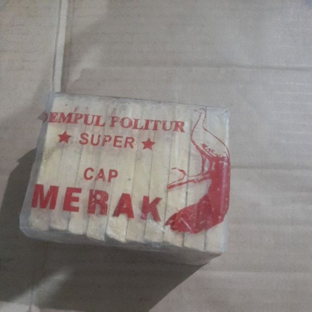 Dempul bakar / Dempul politur kayu