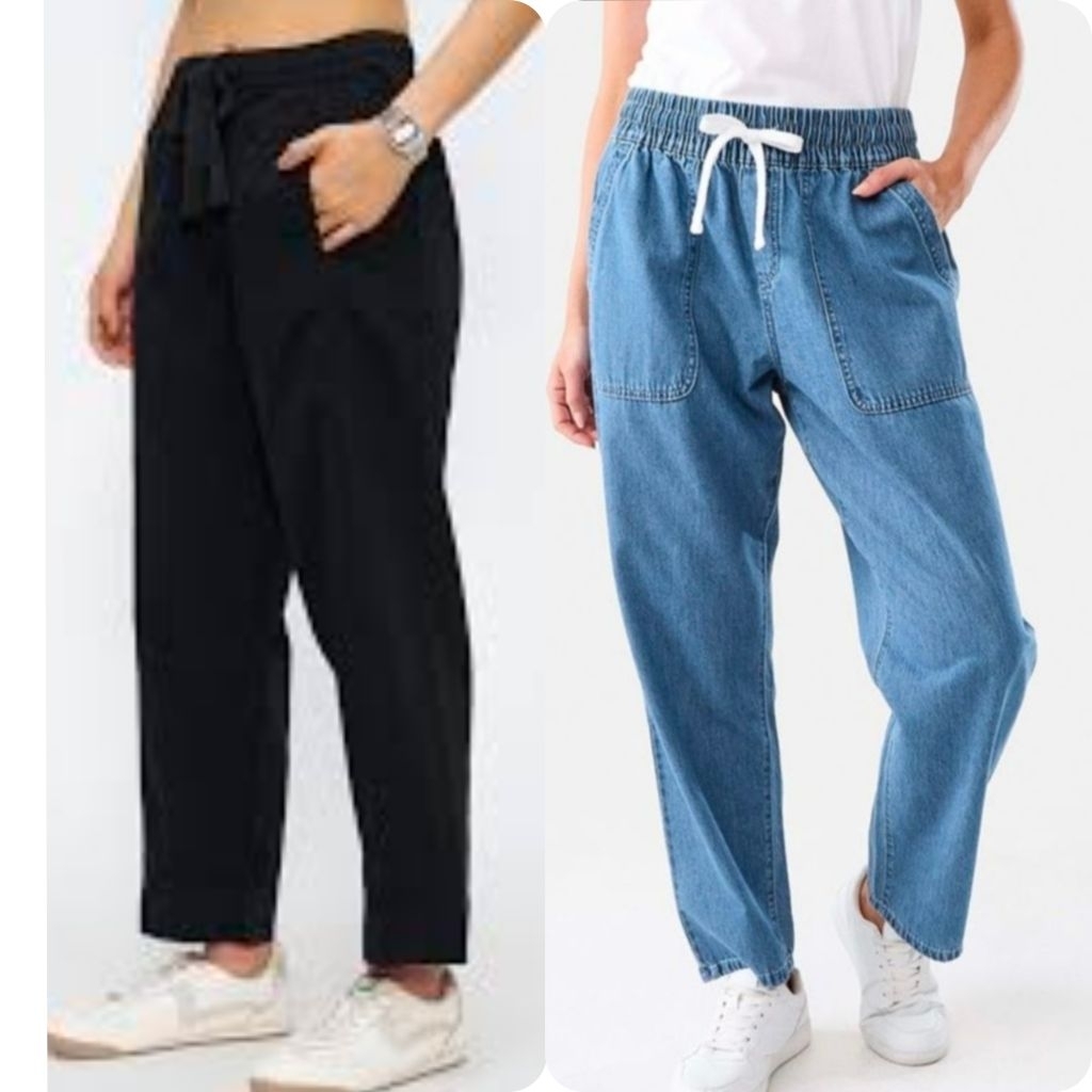 Soft Denim Baggy pants ANKO