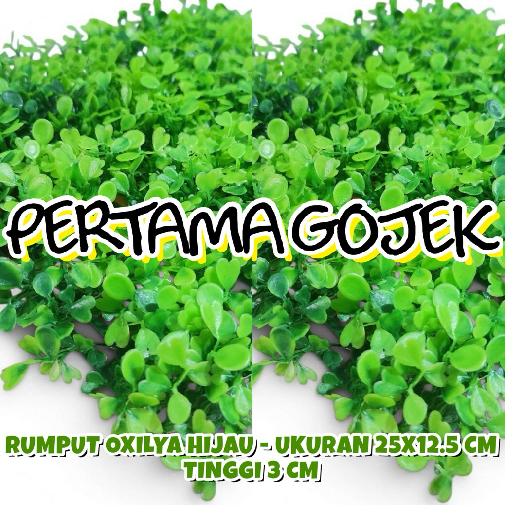 RUMPUT HIASAN AQUARIUM OXILYA HIJAU UKURAN 25X25 CM RUMPUT DASAR AQUARIUM RUMPUT PLASTIK AQUARIUM RU