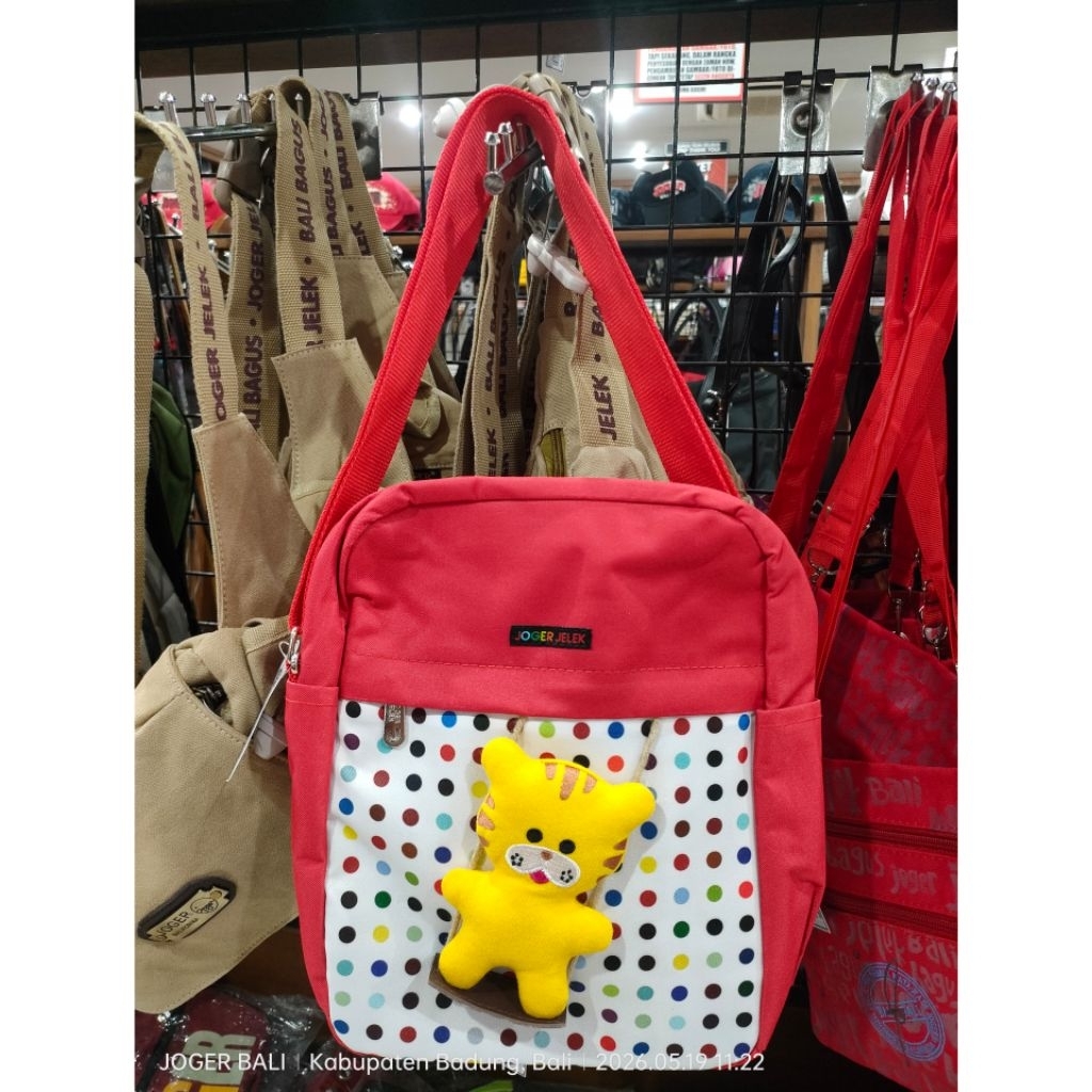 TAS SLEMPANG BONEKA JOGER (100% ORIGINAL JOGER BALI)