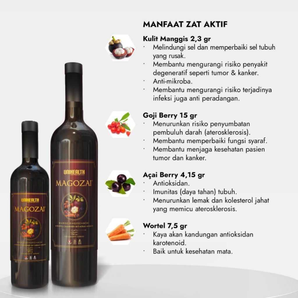 Magozai 750 ML ( 4 btl 750 ML)