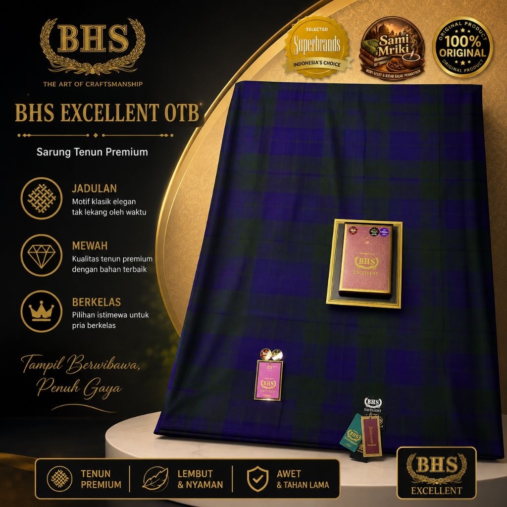 BHS EXCELLENT KDT OTB GOLD MOTIF JADUL BISA SERAGAM