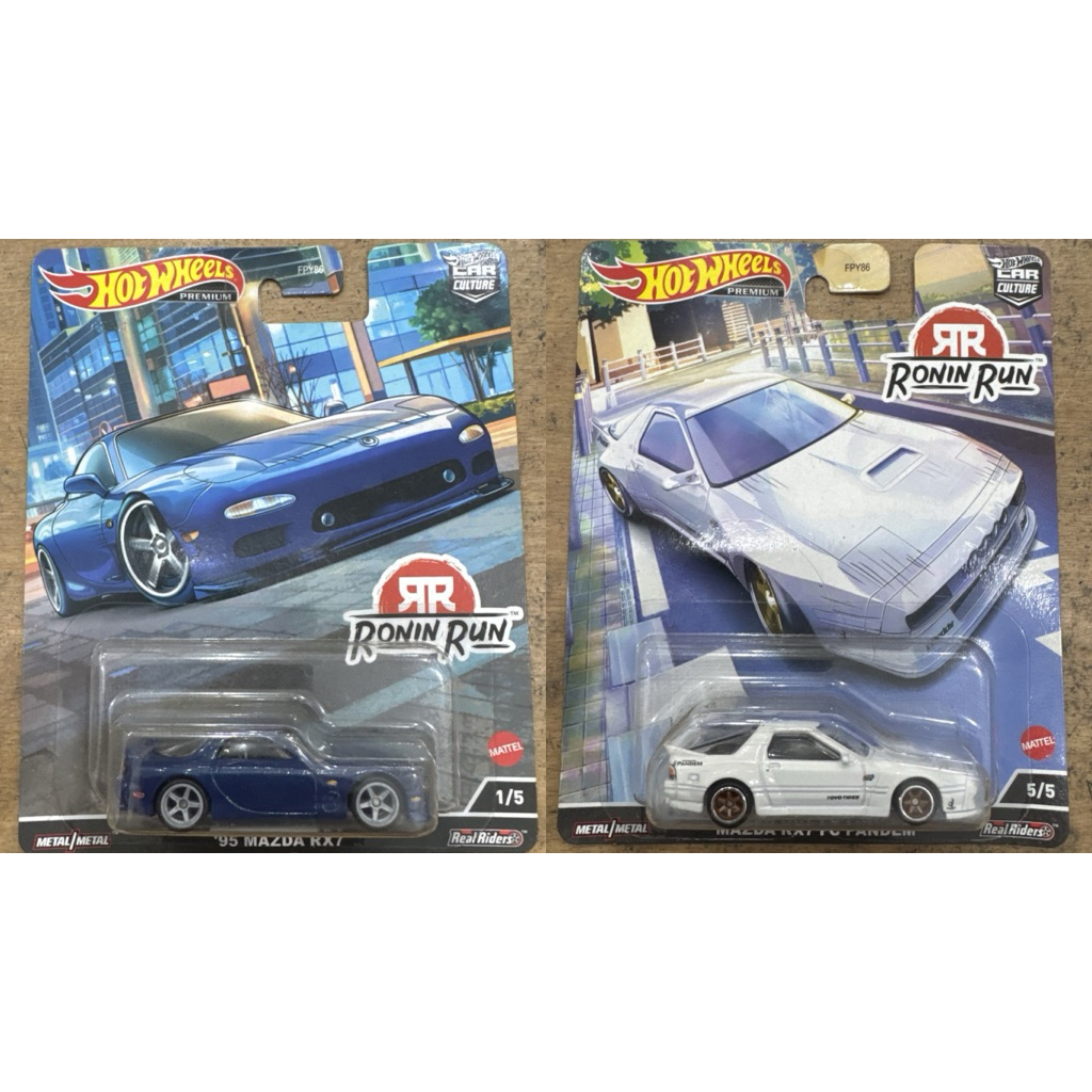 HOTWHEELS RONIN RUN 1 SERIES
