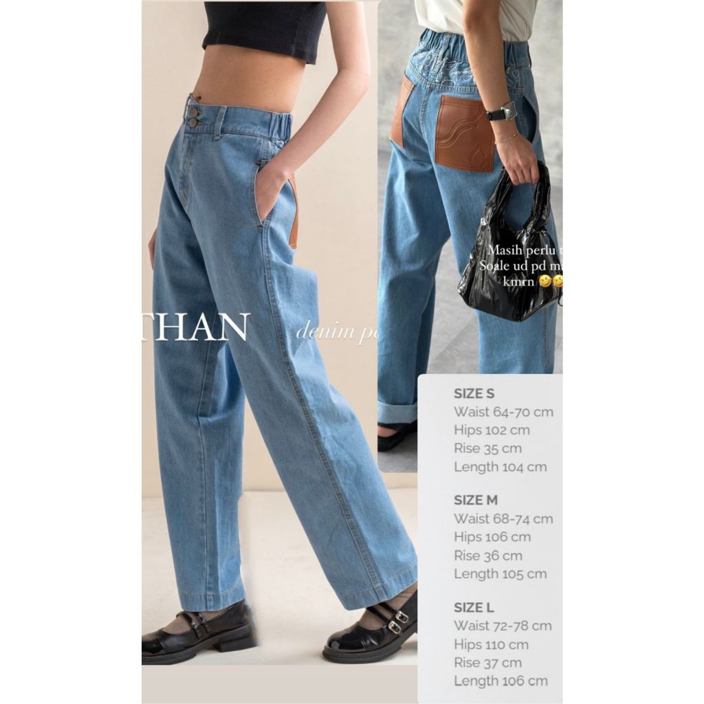 EUNOIA - Ethan Denim Pants