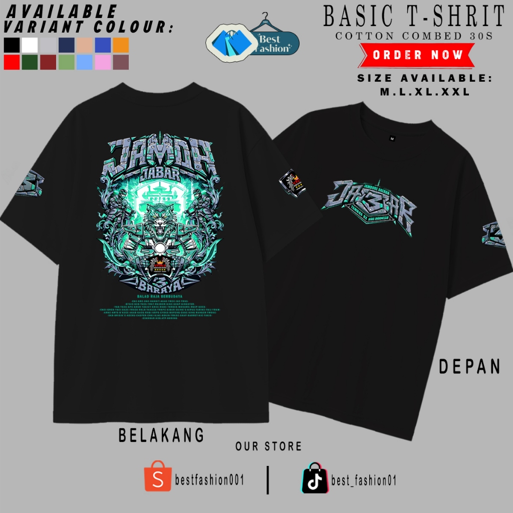 Kaos Jamda 3 YRKI Jabar Merchandise Terbaru Unisex