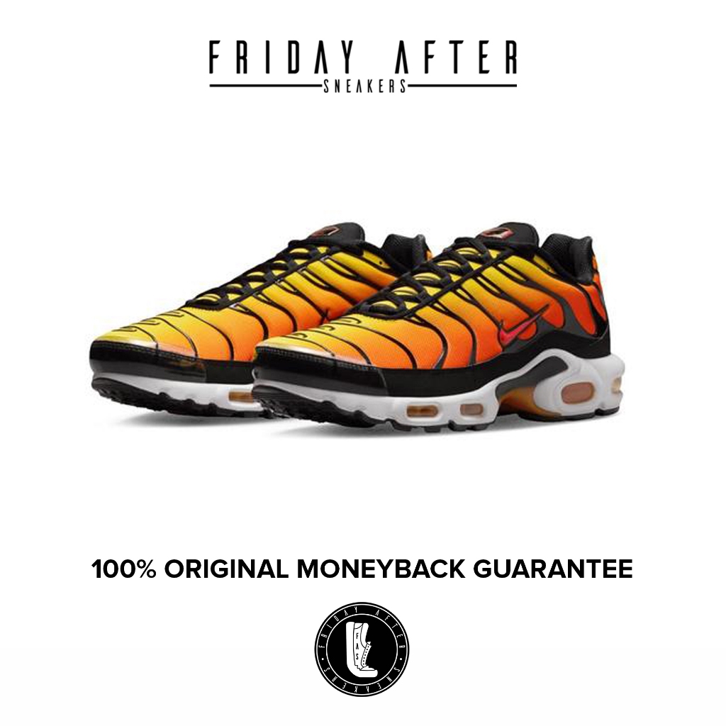 Sepatu Sneakers Pria Nike Air Max TN Plus Sunset Original Resmi