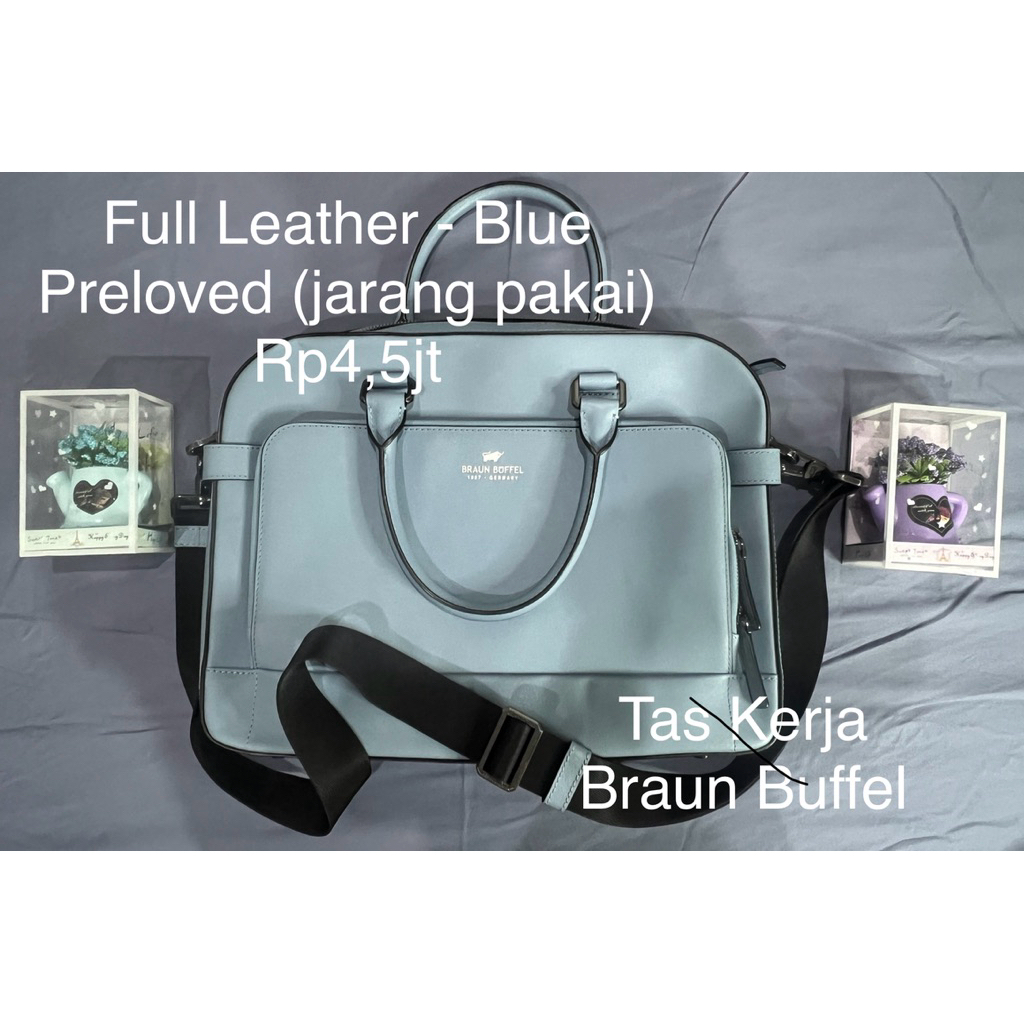 Braun Buffel Tas Kerja Original - Preloved