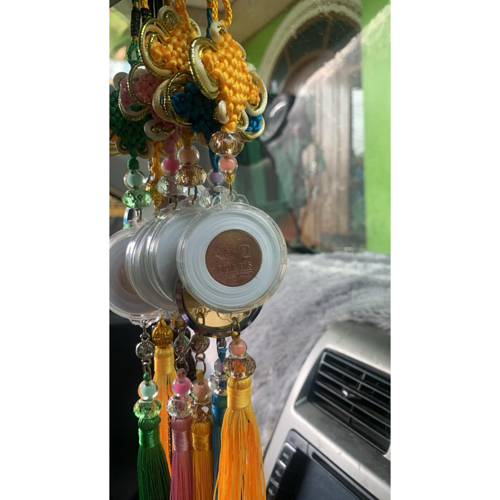 Pelindung Koin Emas/Dinar berupa Tassel untuk (Pecahan 1/4, 1/2, 1, 2, 5)