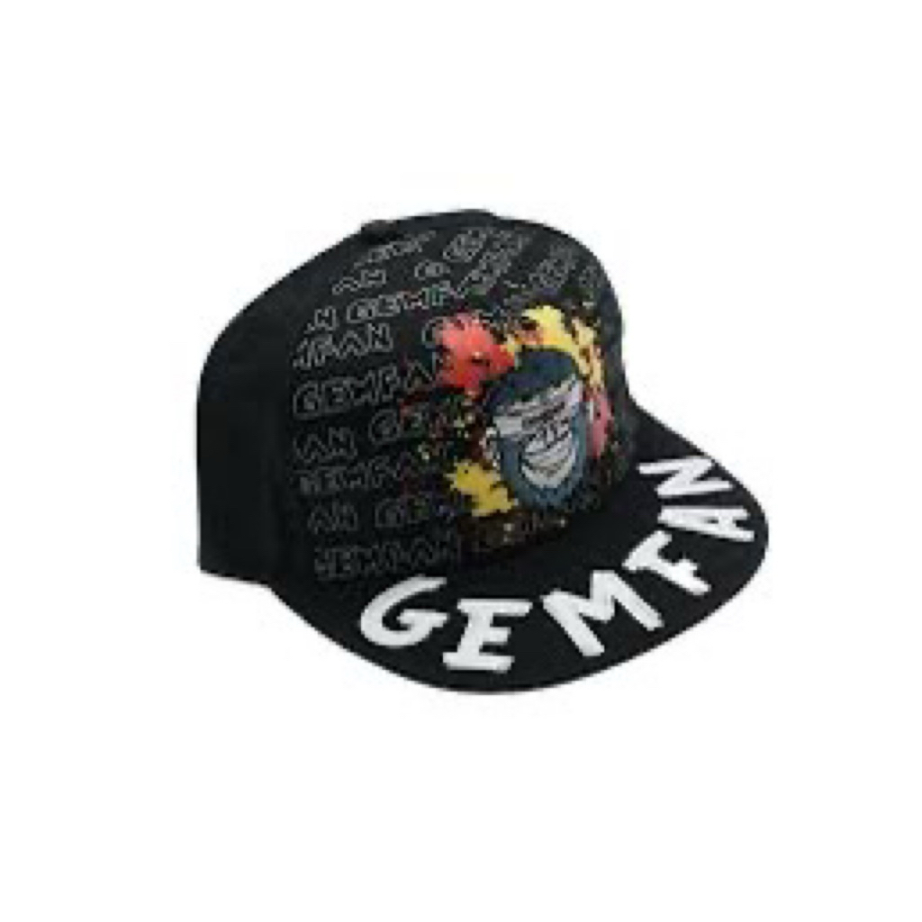 Topi Gemfan Monkey Logo || Snapback Topi Hip Hop || dengan desain grafis yang unik