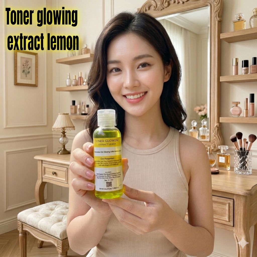 Toner lemon glowing extract lemon
