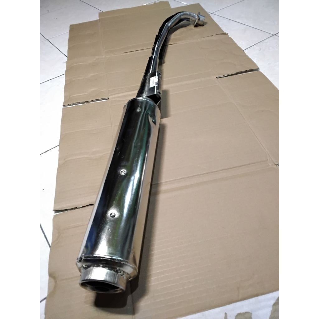 Knalpot Standar VEGA LAMA - VEGA R LAMA - 1999/2005 - plug and play dan presisi.
