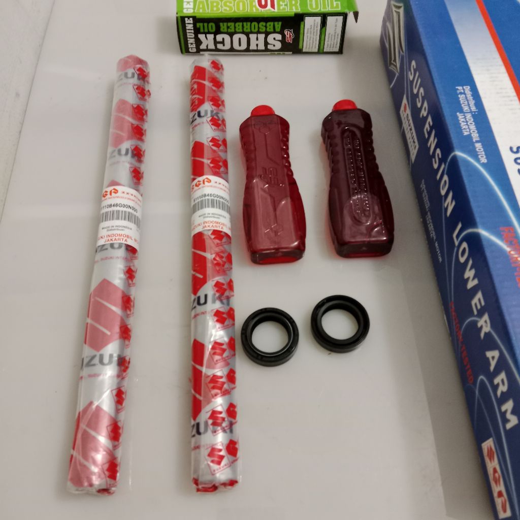 Shock Depan Spin 125 Skydrive Spin+Seal+Oli Hayate Spin 125