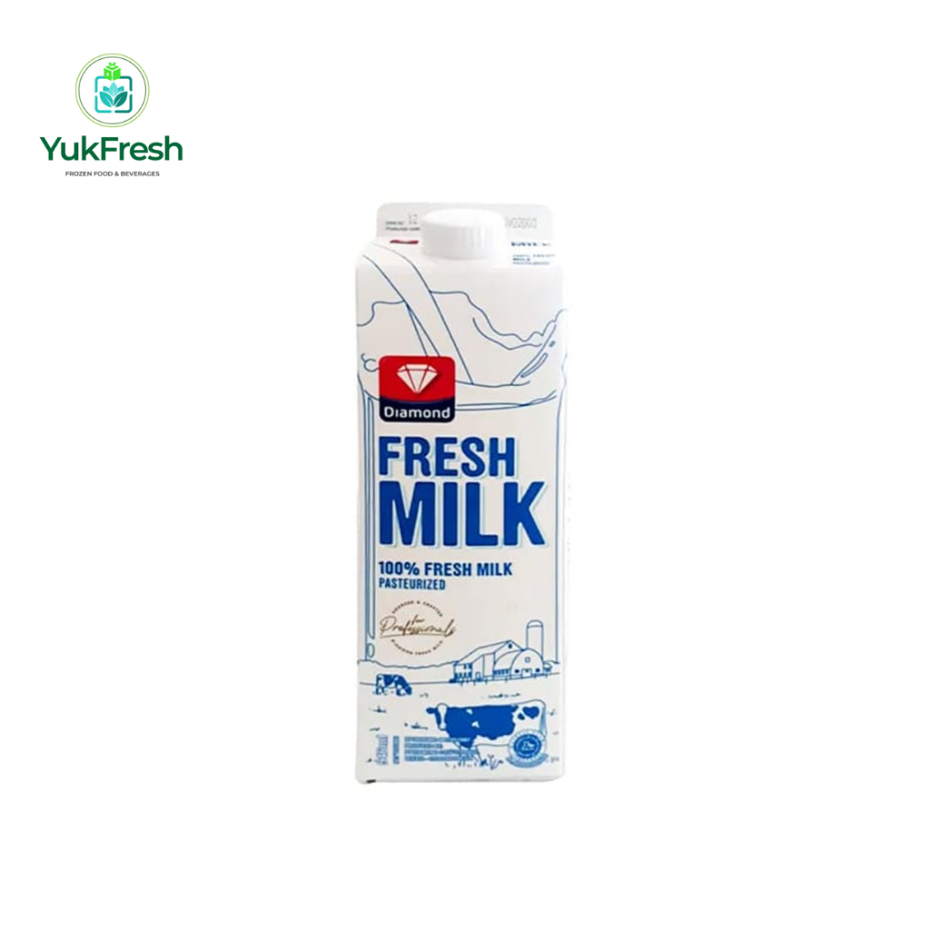 Diamond Fresh Milk / Susu Segar Diamond 946ML - YukFresh
