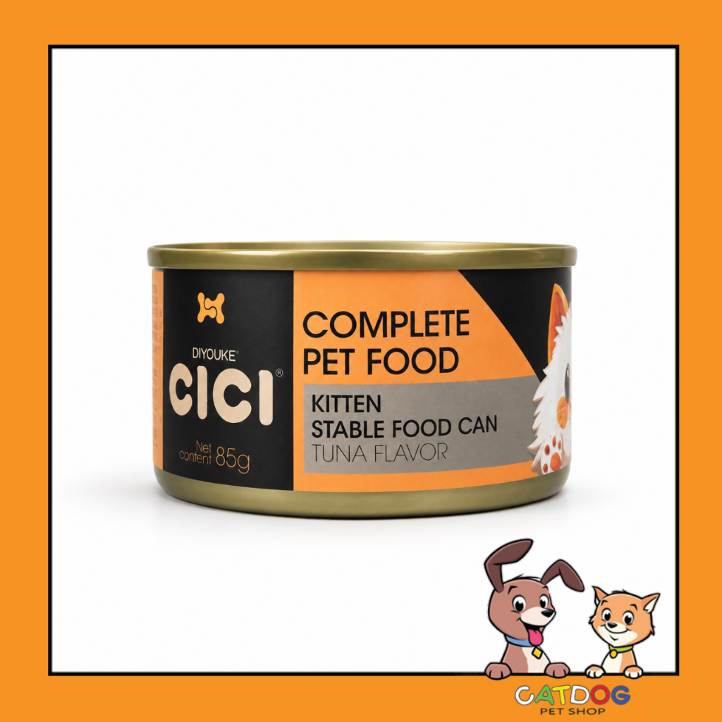 CICI Diyouke Cat Kitten Tuna - Makanan Basah Kaleng Anak Kucing