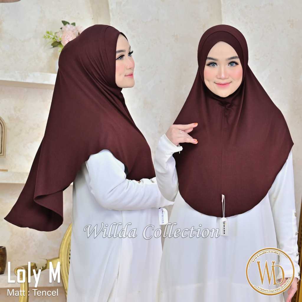 JILBAB WILDA INSTAN MODEL OVAL/HIJAB JERSY PREMIUM MEREK WILDA COLLECTION