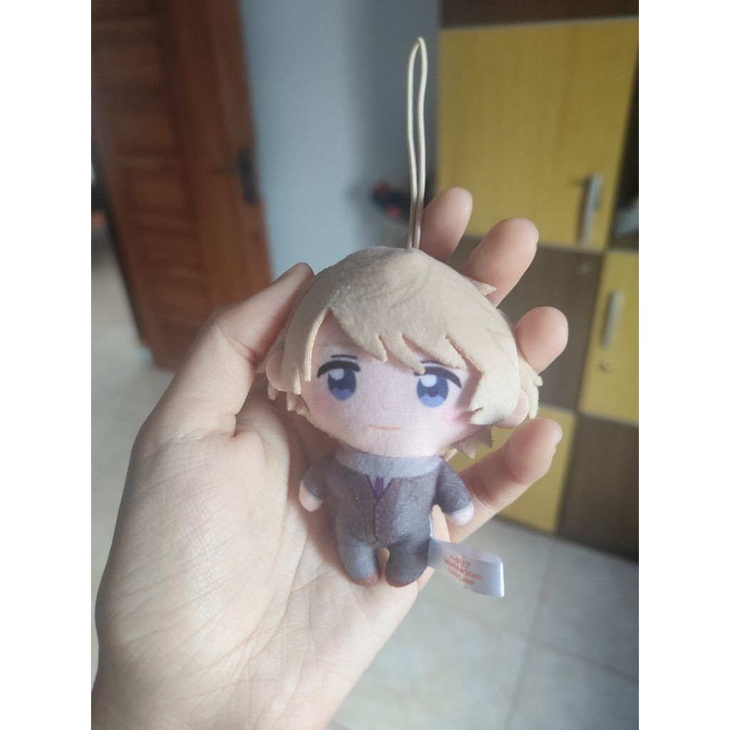 Russia Rusia hetalia hetare Italia boneka kecil lucu plushie plush anime manga kartun koleksi Ivan b