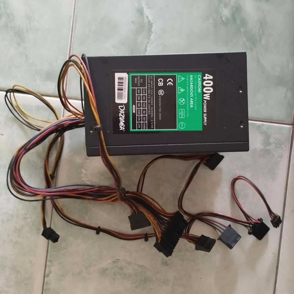 PSU power supply powersupply komputer pc second 400w 500w 400 500 watt