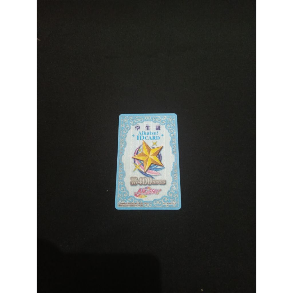 Aikatsu ID Card Blue