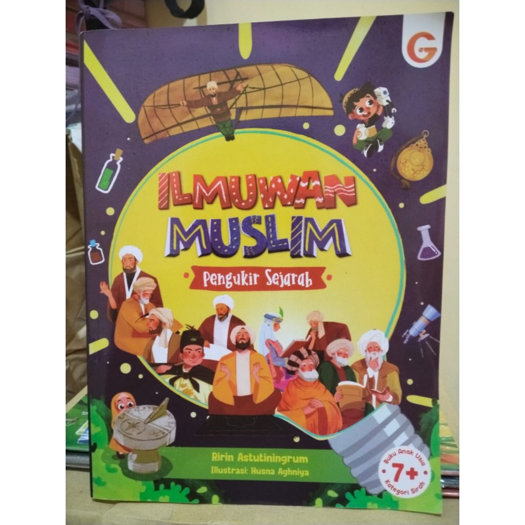 Buku cerita anak  Interaktif sejarah Ilmuwan Islam
