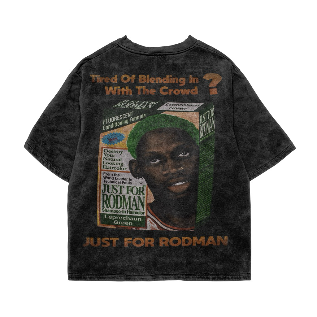 BOOTLEG - (Rodman Raptee) Oversize 16S HeavyWeight Cotton Washed / Baju Oversize 16s HeavyWeight Cot