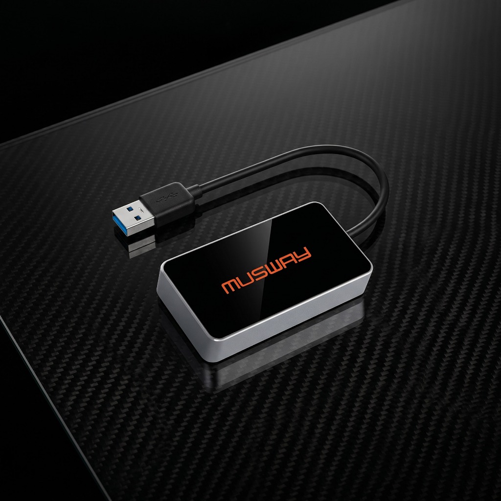 Modul Dongle Bluetooth Musway BTA HD LDAC Hi-Res Audio DSP Original