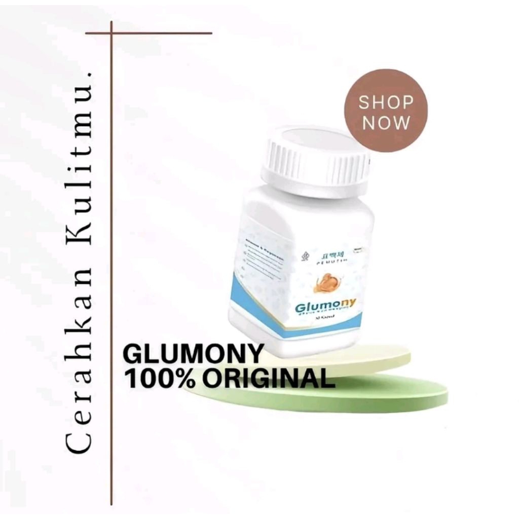 glumony pemutihan badan paling ampuh mencerahkan kulit wajah 10x lebih cepat mencerahkan