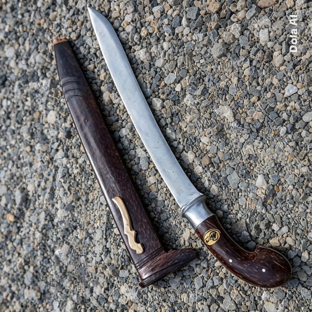 Golok Golsem Duralium 60cm Baja Per Asli | Lebar 5cm Tebal 4mm | Golok Tebas Bambu Potong Kayu Super