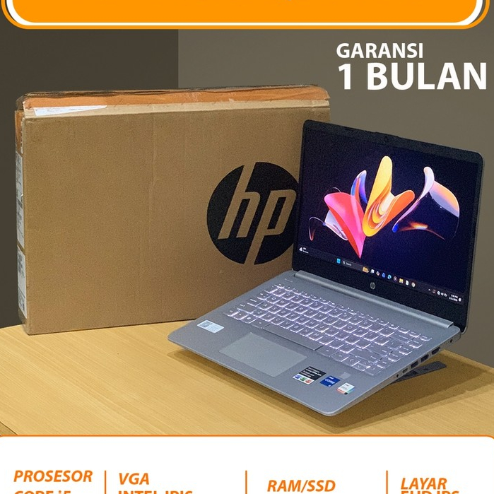HP 14S DQ500TU CORE I5 1240P RAM 8GB SSD 512GB