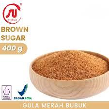 SU BRAND GULA MERAH BUBUK BROWN SUGAR HALAL CEPAT LARUT TANPA MOLASE COCOK UNTUK KOPI BUBBLE TEA-BUK