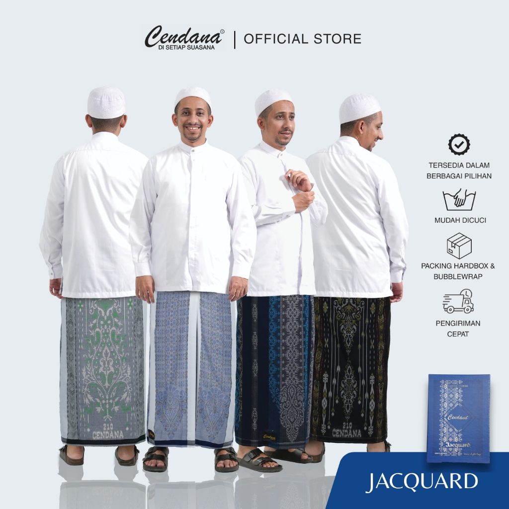 Cendana | Sarung Tenun Jacquard
