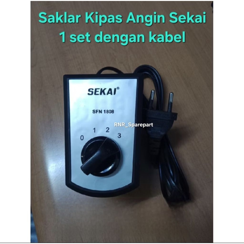 Saklar Kipas Angin Sekai Umum 1set