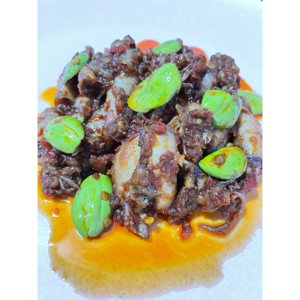 Sambal cumi pete wilda snack | Sambal cumi | Sambal teri | Sambal teri pete