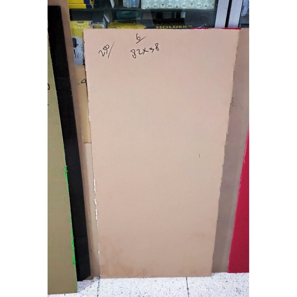 Custom Ukuran Akrilik Potong Fiber Potong Warna Bening Kaca Tebal 6mm